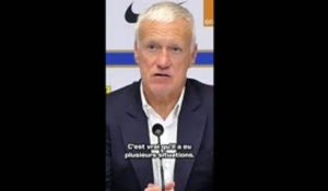 Bleus - Deschamps : "Mbappé m'a dit qu'il gardait l'efficacité pour les États-Unis"