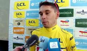 Tour Auvergne-Rhône-Alpes 2026 - La reaction d'Alex Baudin à l'arrivée de la 5e étape