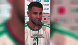 Algérie - Mahrez : "C'est spécial de marquer à la Coupe du monde"