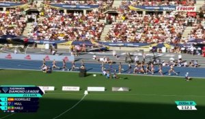 Nouveau record de France du 1 500 m pour Agathe Guillemot en 3'56"24 - Athlé - Ligue de diamant - Meeting de Paris