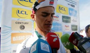Tour Auvergne-Rhône-Alpes 2026 - La réaction d'Isaac Del Toro après la 7e étape