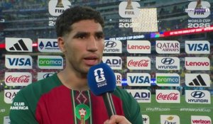 Achraf Hakimi : "On a fait un bon match, il faut continuer ainsi"