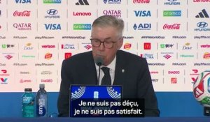 Brésil - Ancelotti ni "déçu", ni "satisfait"