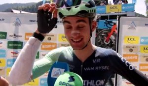 Tour Auvergne-Rhône-Alpes 2026 - Paul Seixas avant la 8e étape