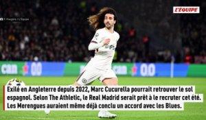 Le Real Madrid aurait trouvé un accord à hauteur de 60 M€ pour recruter le latéral de Chelsea Marc Cucurella - Foot - Transferts - Real Madrid
