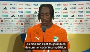 Côte d'Ivoire - Diomandé et Wahi fiers de la victoire : “On veut marquer l’histoire”