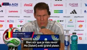 Belgique - Garcia retrouve Salah : “Un joueur fantastique et un homme d’une grande qualité”
