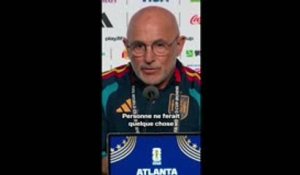 Espagne - De La Fuente heureux pour Cucurella