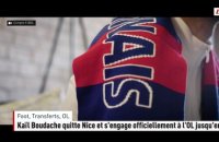 Kaïl Boudache quitte Nice et s'engage officiellement à l'OL jusqu'en 2031 - Foot - Ligue 1 - Transferts
