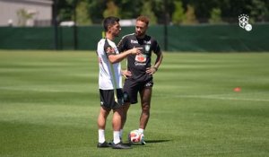 Brésil - Le grand retour de Neymar à l'entraînement !
