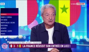 L'équipe de France débute sa Coupe du monde par une victoire contre le Sénégal - Foot - Coupe du monde