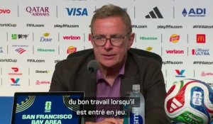 Autriche - Rangnick : "Une bonne entrée de Danso"