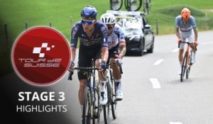 Tour de Suisse 2026 - Stage 3 Highlights - Jhonatan Narvaez remporte la 3e étape en échappée... sans images ?