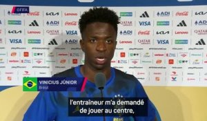 Brésil - Vinicius sur sa position : “Je devrais écouter Ancelotti plus souvent...”