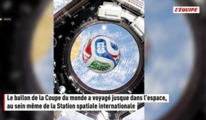 Le ballon de la Coupe du monde a voyagé jusque dans l’espace - Foot