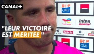 TOP 14 - Le Parisien Louis Carbonel reconnaît la supériorité de Montpellier après la défaite du Stade Français