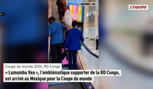 « Lumumba Vea », l'emblématique supporter de la RD Congo, est arrivé au Mexique pour la Coupe du monde - Foot - Coupe du monde