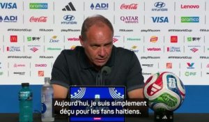 Haïti - Migné : "On a montré que notre place ici n'était pas usurpée"