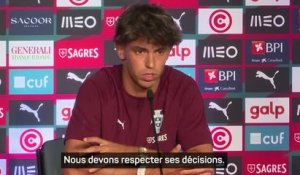 Portugal - João Félix prend la défense de son sélectionneur