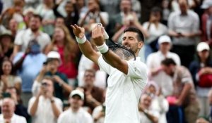 Wimbledon : Novak Djokovic se défait de Yibing Wu