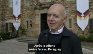 Allemagne - "Notre prestation n'a pas été à la hauteur de nos attentes", juge le président de la Fédération