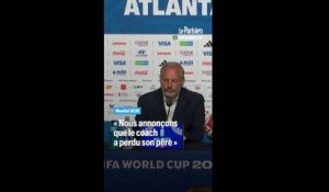 « Nous annonçons que le coach a perdu son père »