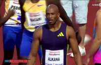Just Kwaou-Mathey vainqueur du 110m haies - Athlé - Meeting de Nancy (H)