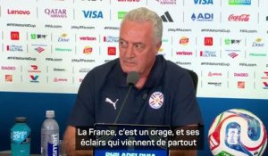 Paraguay - Alfaro : “La France, c’est un orage, et ses éclairs sont dirigés vers le centre du but”