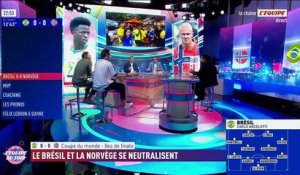 Le Brésil et la Norvège se neutralisent à la pause, Guimaraes a manqué un penalty - Coupe du monde 2026