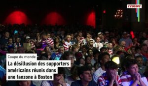 Les supporters américains impuissants face à la déroute de leur sélection contre la Belgique - Foot -  - Coupe du monde 2026