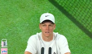 Wimbledon 2026 - Jannik Sinner : "Je suis ravi d'être de retour en demi-finales"