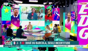 Pour son quart de finale de Coupe du monde face au Maroc, l'équipe de France a fait le choix de jouer en vert avec le maillot « Statue de la Liberté » - Foot - Coupe du monde 2026 - Bleus