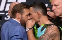 UFC 329 - Le face-à-face très, très chaud entre McGregor et Holloway