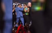 UFC 329 - Le face-off bouillant entre McGregor et Holloway