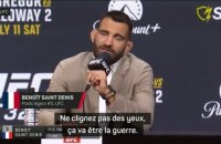 UFC 329 - Saint Denis : "Ne clignez pas des yeux, ça va être la guerre"