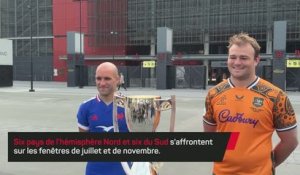 Championnat des nations - Lucu et Wilson posent avec le nouveau trophée