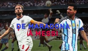 De Maradona à Messi – L’Angleterre a une revanche à prendre