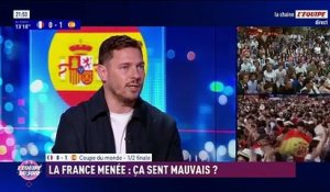 La France menée par l'Espagne à la pause - Foot - Coupe du monde