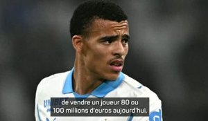 Marseille - Lorenzi évoque le départ de Greenwood : "Les clubs n'ont pas frappé à nos portes"