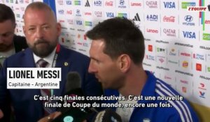 Lionel Messi : « C'est fou de jouer deux finales de Coupe du monde d'affilée » - Foot - Coupe du monde 2026