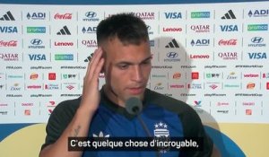 Argentine - Lautaro Martinez ému après la qualification : "Je vais essayer de ne pas pleurer"