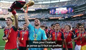 Simón, Porro et Cucurella aux anges : « Remporter une Coupe du monde, c’est unique » - Foot - Coupe du monde 2026