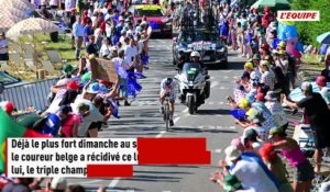 Remco Evenepoel enchaîne en remportant le chrono individuel de la 16e étape du Tour de France, Paul Seixas grignote pour le podium - Tour de France