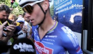 Tour de France 2026 - Mathieu van der Poel : "Jasper Philipsen a gagné l'étape... le maillot vert, on verra"