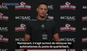 Chiefs - Mahomes se sent "plus fort que jamais" après sa blessure