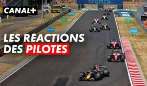 Les pilotes réagissent au Grand Prix de Hongrie - F1