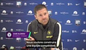 Chelsea - Xabi Alonso sur Lacroix : "Nous voulons construire une équipe compétitive"