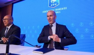 La conférence de presse en intégralité de Zidane, nouveau sélectionneur de l'équipe de France