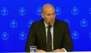 Zinédine Zidane : « J'ai toujours regardé l'équipe de France comme un futur entraîneur » - Foot