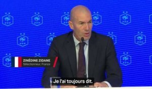 Bleus - Zidane : "Après Madrid, je ne voulais que l'équipe de France"